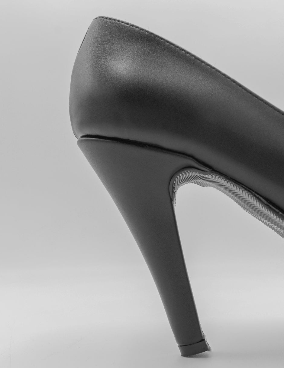 Zapatillas Classy en Piel vegana – Negro