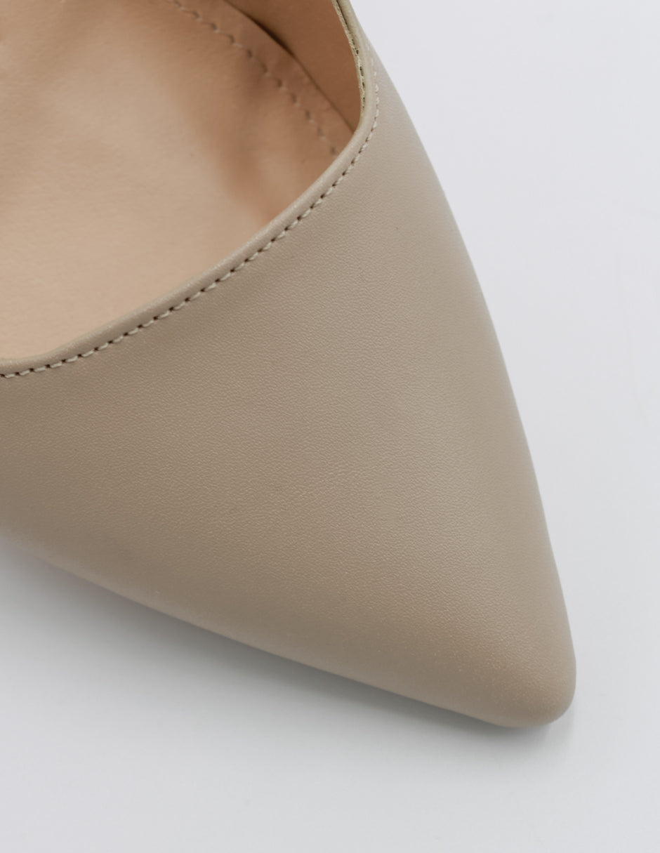 Zapatillas Stella en Piel vegana – Beige