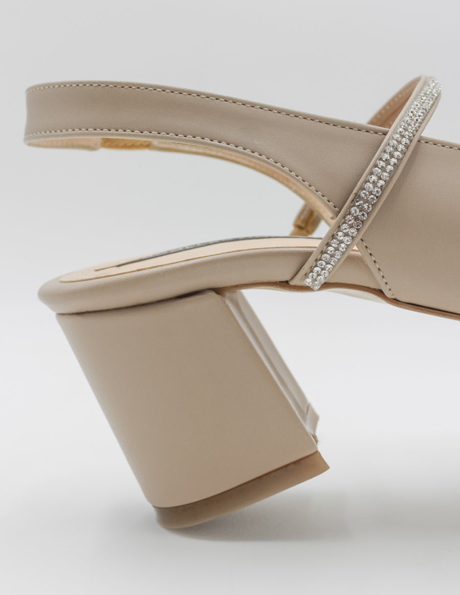 Zapatillas Stella en Piel vegana – Beige