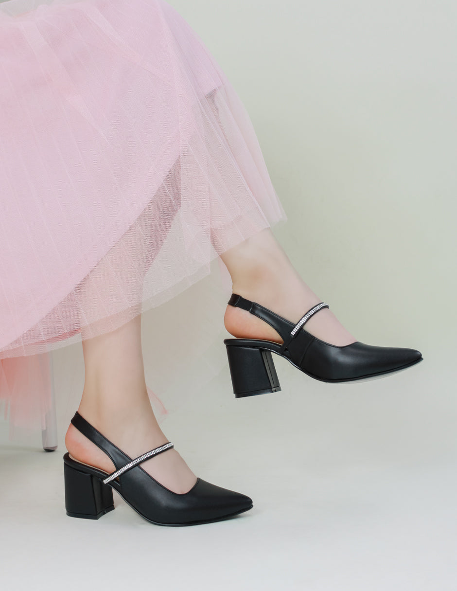 Zapatillas Stella en Piel vegana – Negro