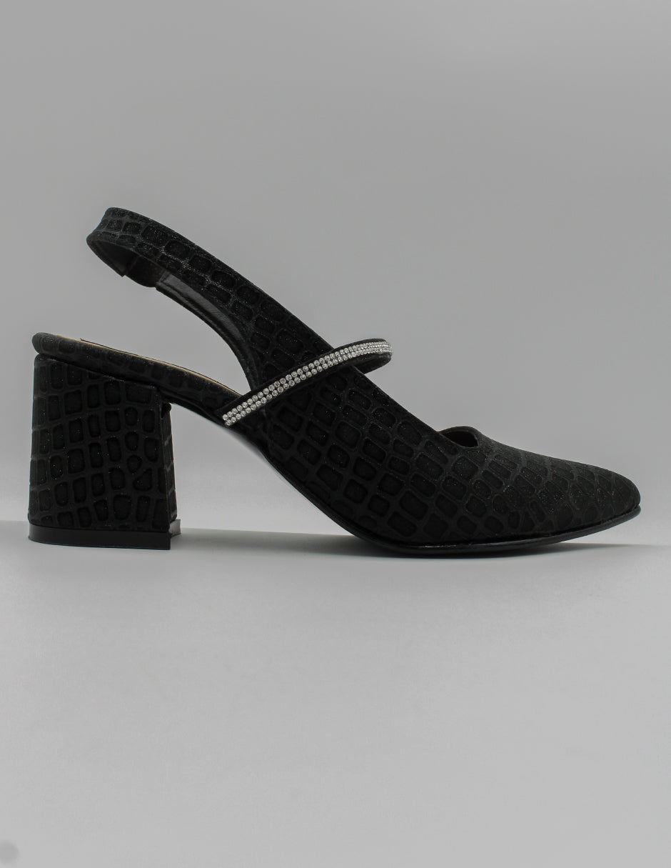 Zapatillas Stella en Textil – Negro