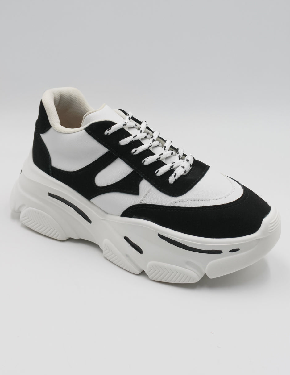 Tenis tipo deportivo Exterior Piel vegana Color Blanco Para Mujer De RBCOLLECTION