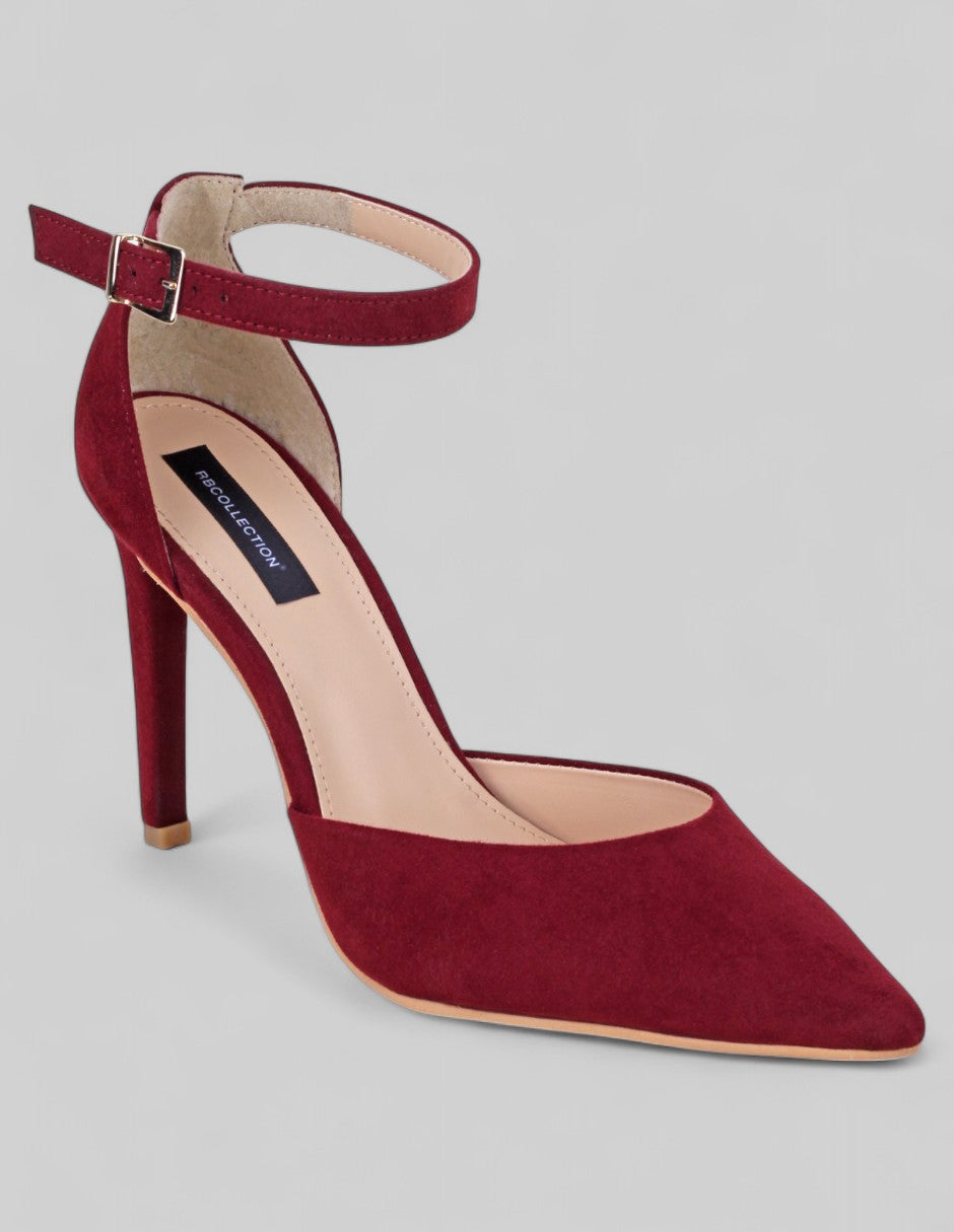 Zapatillas Tender en Gamuza – Vino