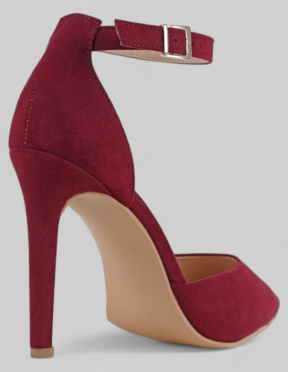 Zapatillas Tender en Gamuza – Vino