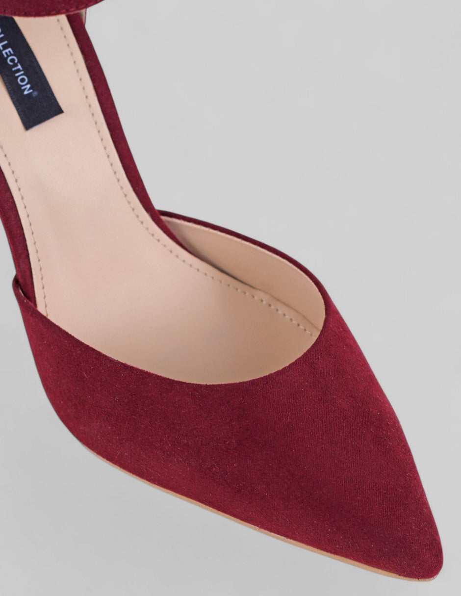 Zapatillas Tender en Gamuza – Vino