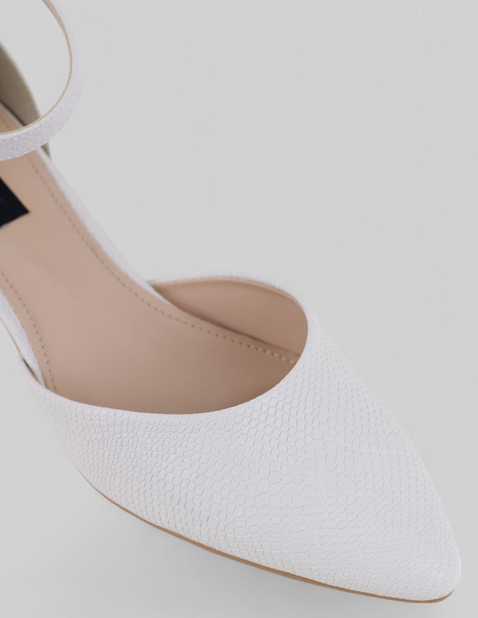 Zapatillas Tender en Piel vegana – Blanco