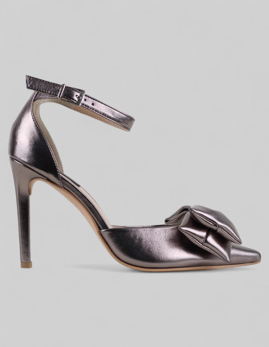 Zapatillas Exterior Piel vegana Color Plata Para Mujer De RBCOLLECTION