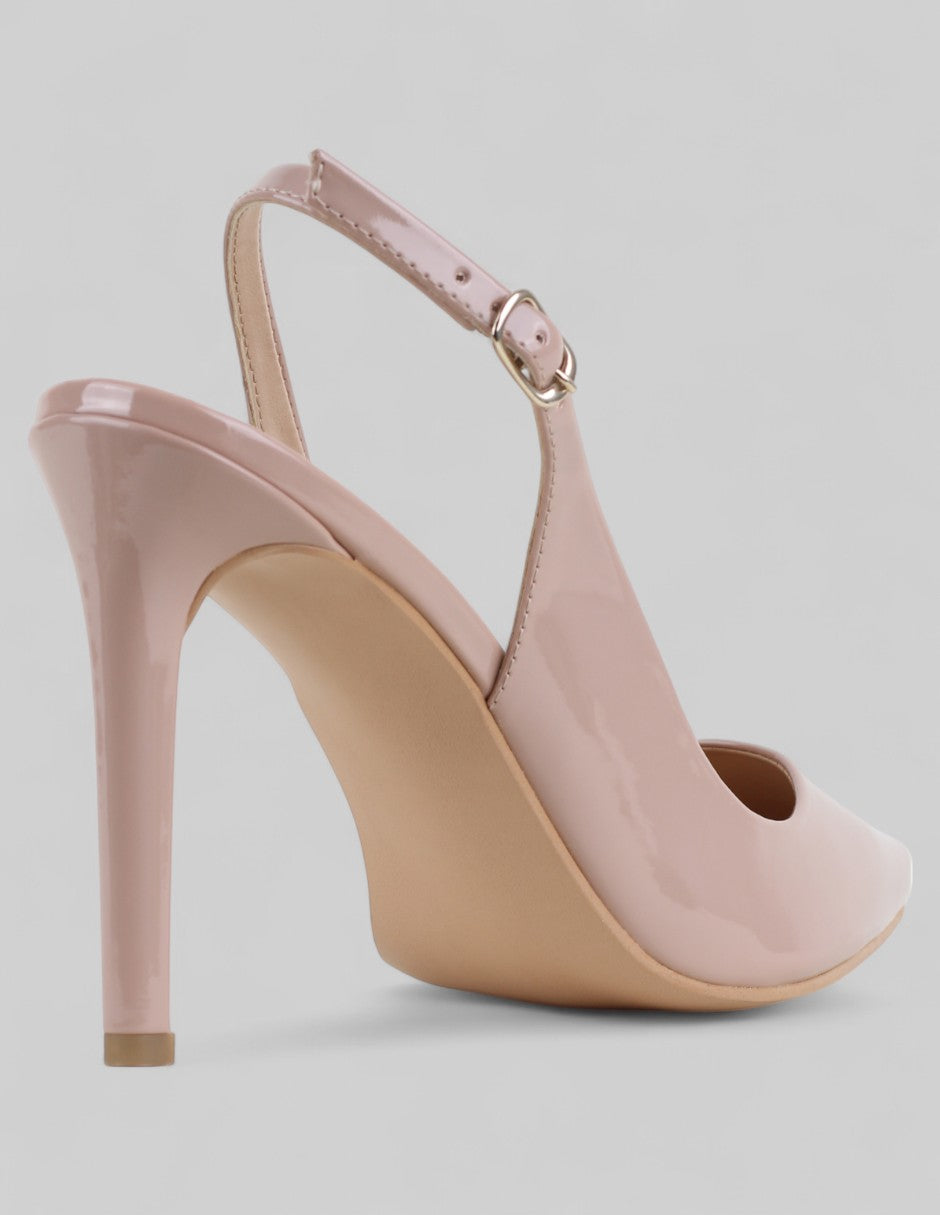 Zapatillas Tender en Charol – Beige