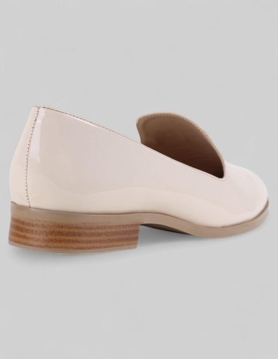 Mocasines Tender en Charol – Beige