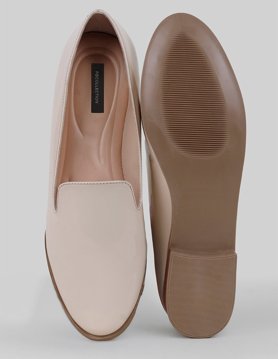 Mocasines Tender en Charol – Beige