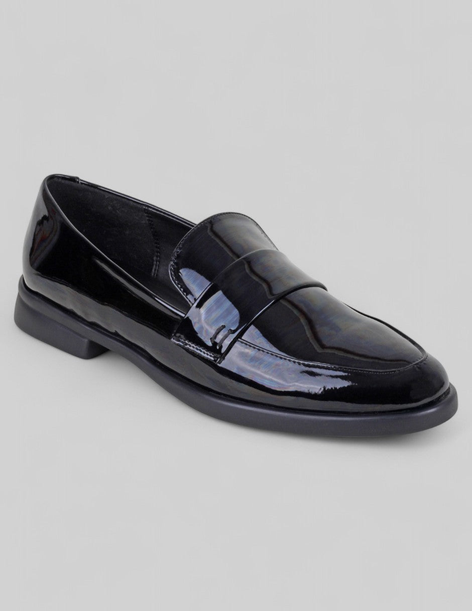 Mocasines Tender en Charol – Negro