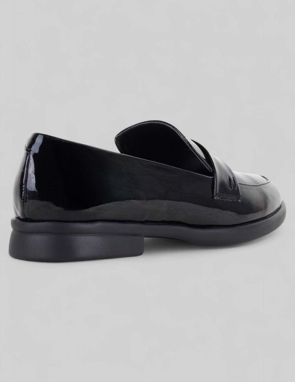 Mocasines Tender en Charol – Negro