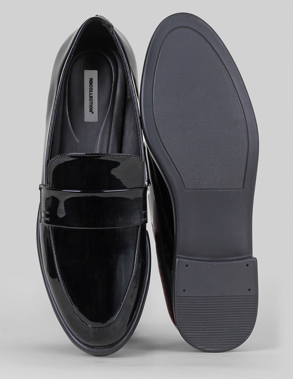 Mocasines Tender en Charol – Negro