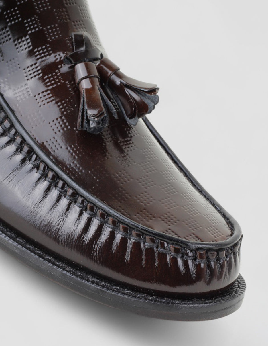 Mocasines Signature Line en Piel – Café