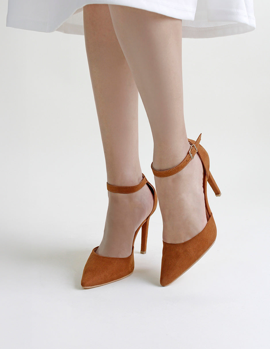 Zapatillas Tender en Gamuza – Café