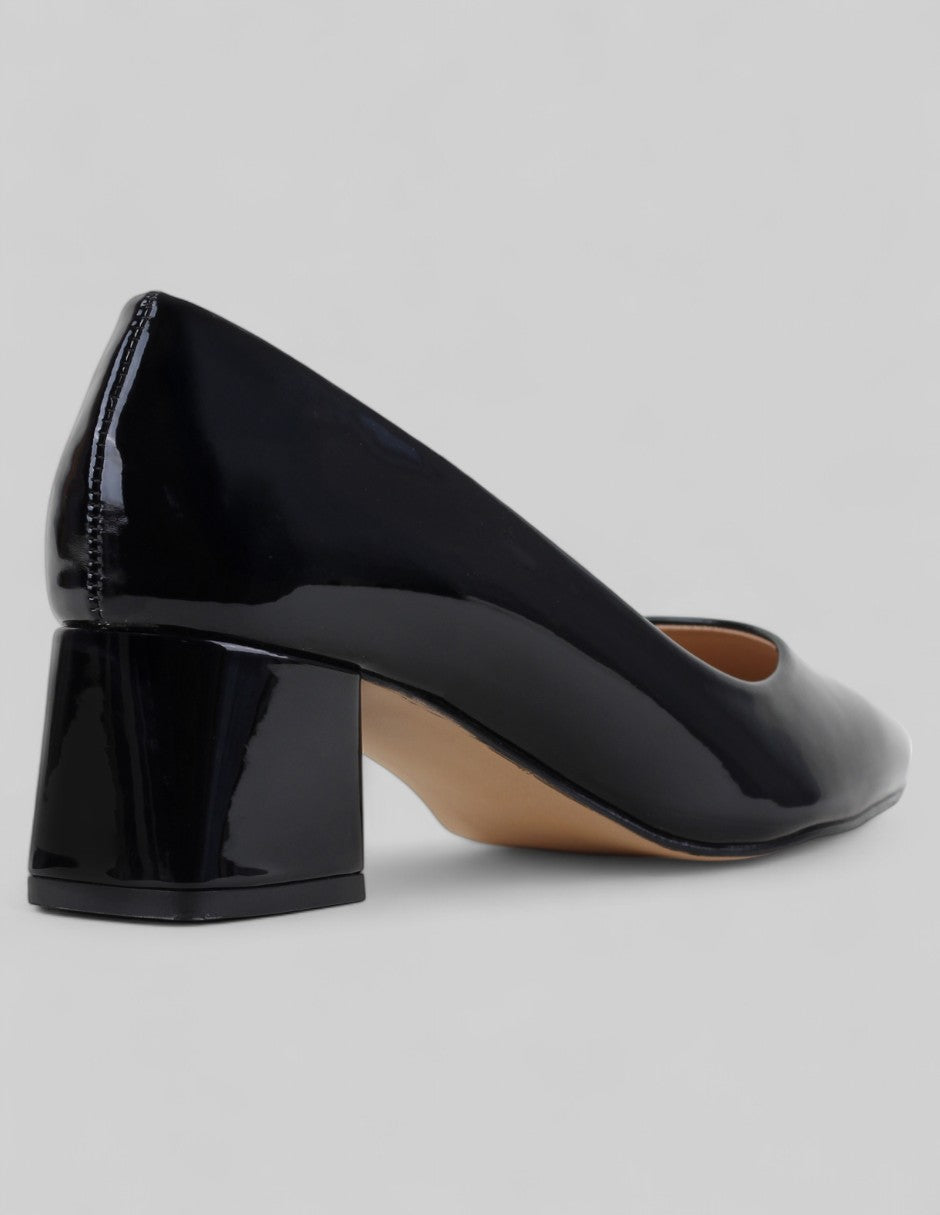 Zapatillas Tender en Charol – Negro