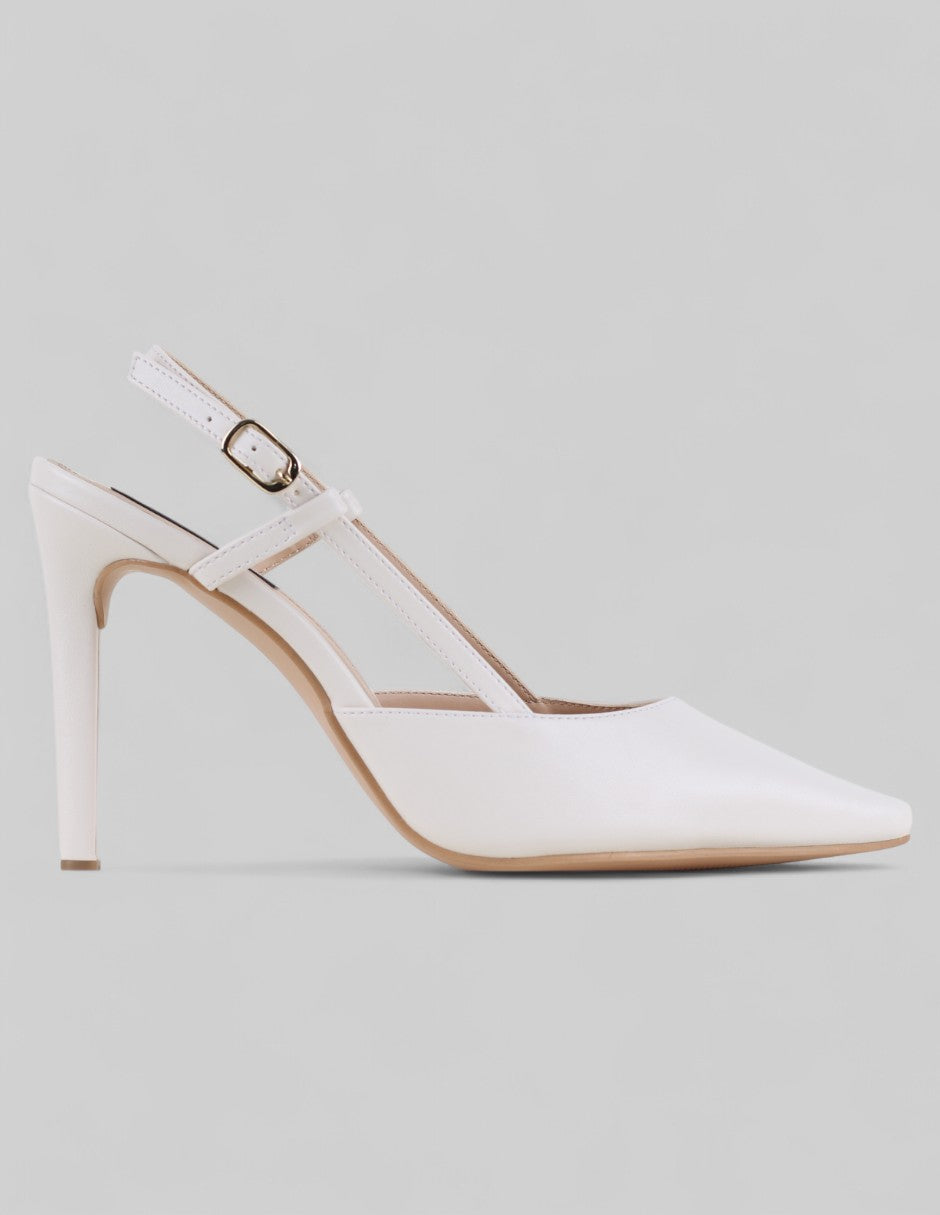 Zapatillas Exterior Piel vegana Color Blanco Para Mujer De RBCOLLECTION