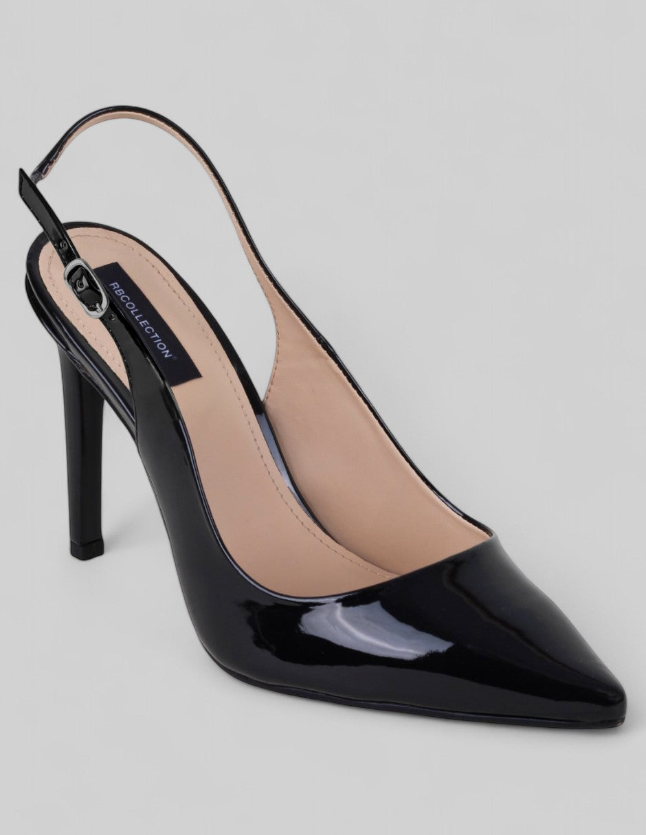 Zapatillas Tender en Charol – Negro