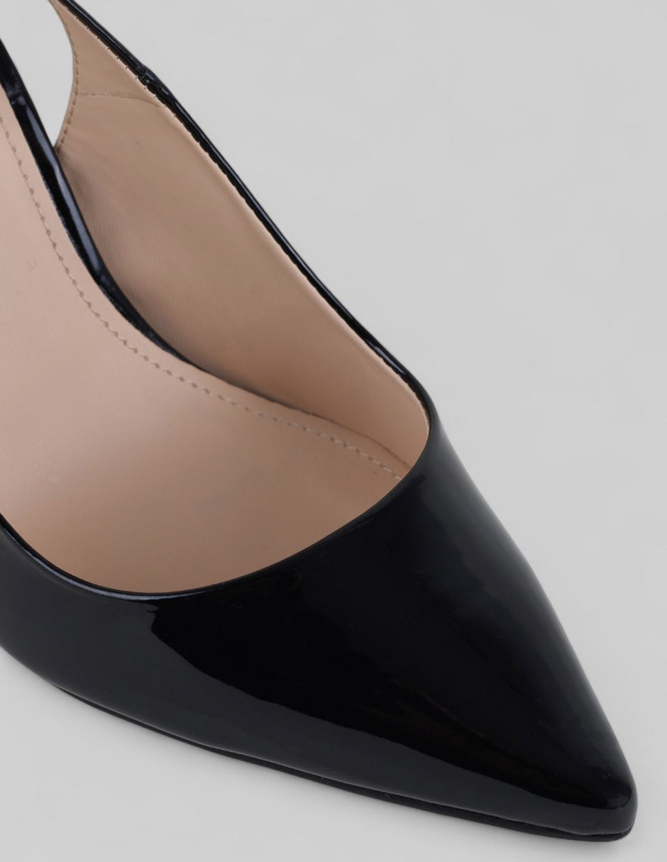 Zapatillas Tender en Charol – Negro