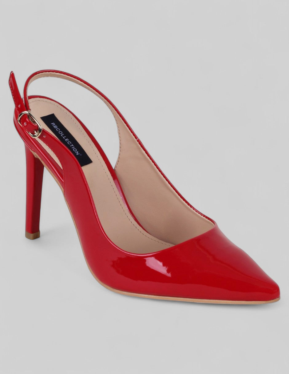 Zapatillas Tender en Charol – Rojo