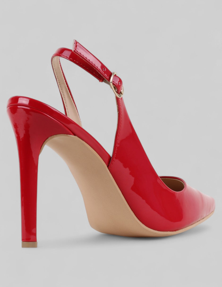 Zapatillas Tender en Charol – Rojo