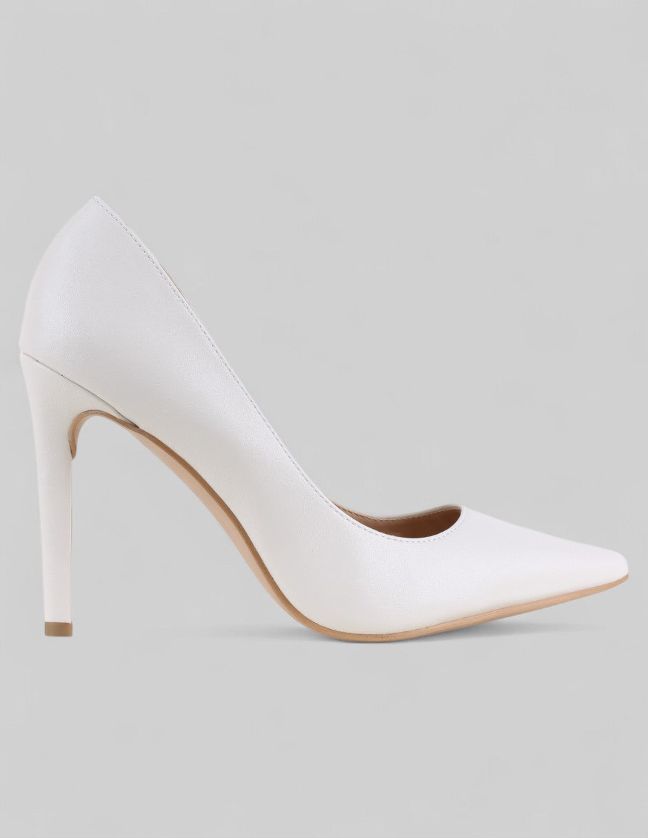 Zapatillas Exterior Piel vegana Color Blanco Para Mujer De RBCOLLECTION