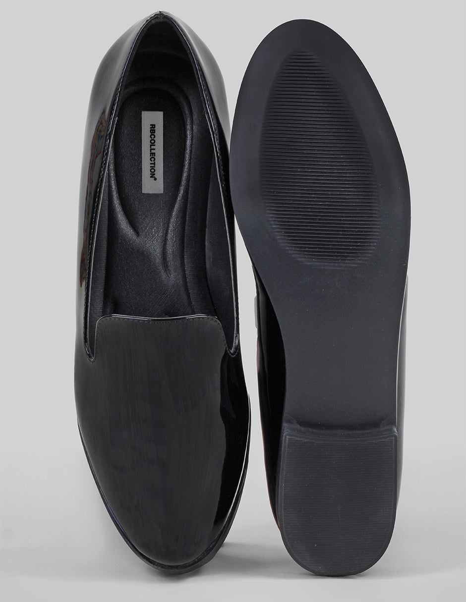 Mocasines Tender en Charol – Negro