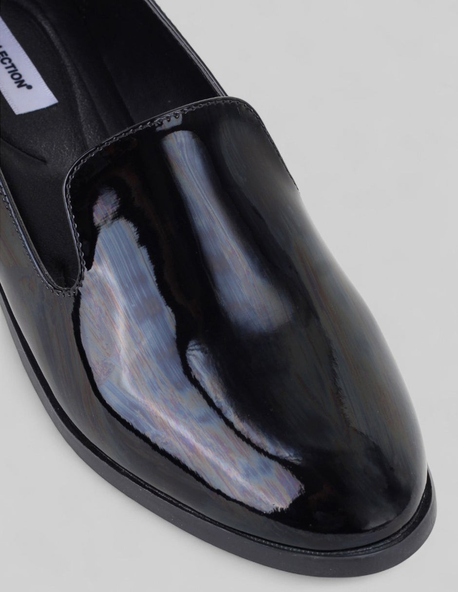 Mocasines Tender en Charol – Negro