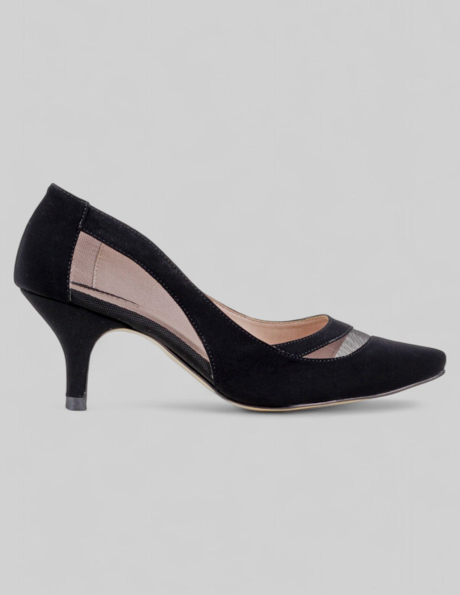 Zapatillas Alinne en Textil – Negro