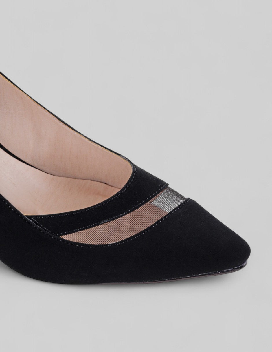 Zapatillas Alinne en Textil – Negro