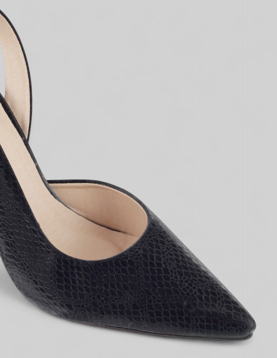 Zapatillas Arlyn en Piel vegana – Negro