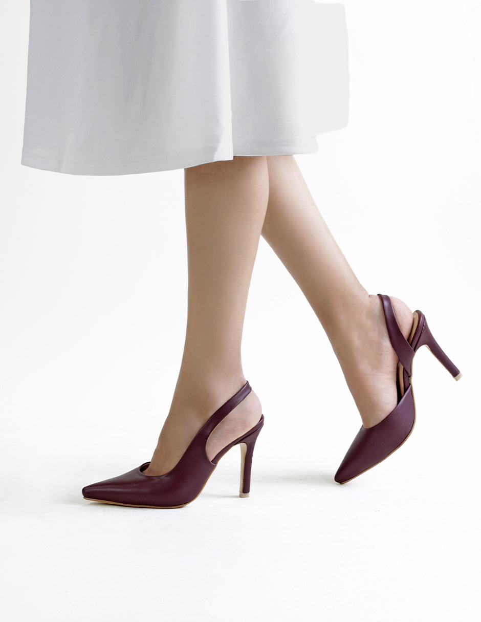 Zapatillas Arlyn en Piel vegana – Café
