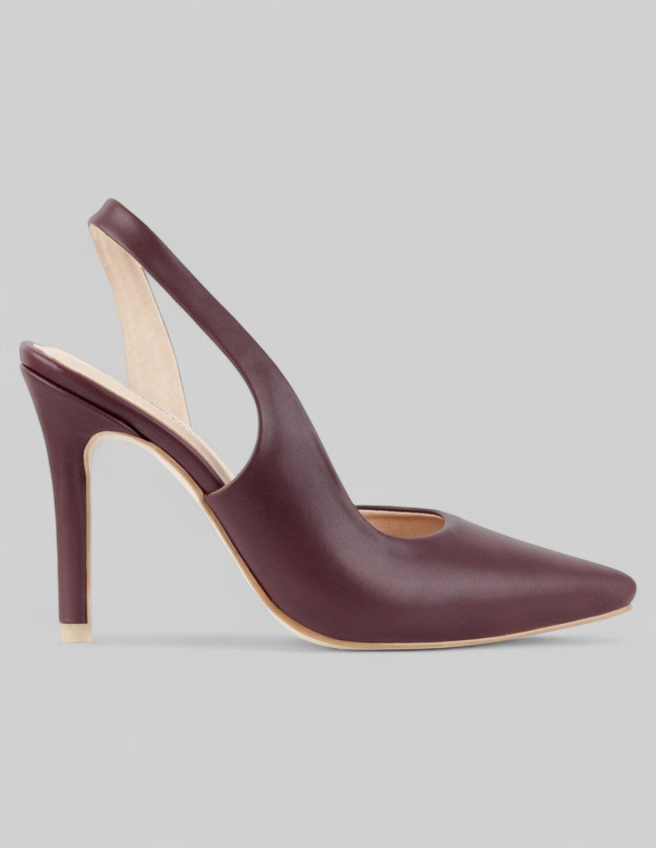 Zapatillas Arlyn en Piel vegana – Café