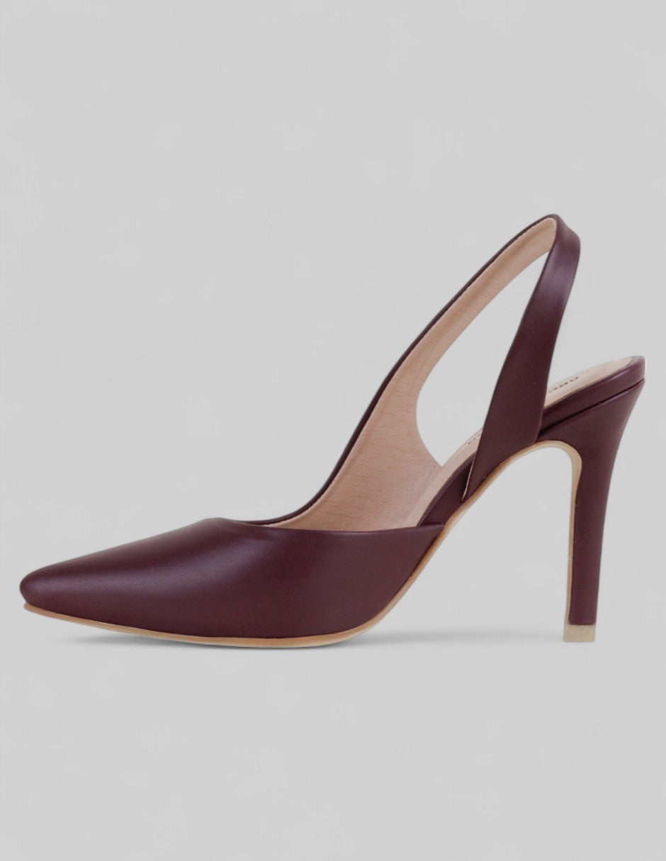Zapatillas Arlyn en Piel vegana – Café