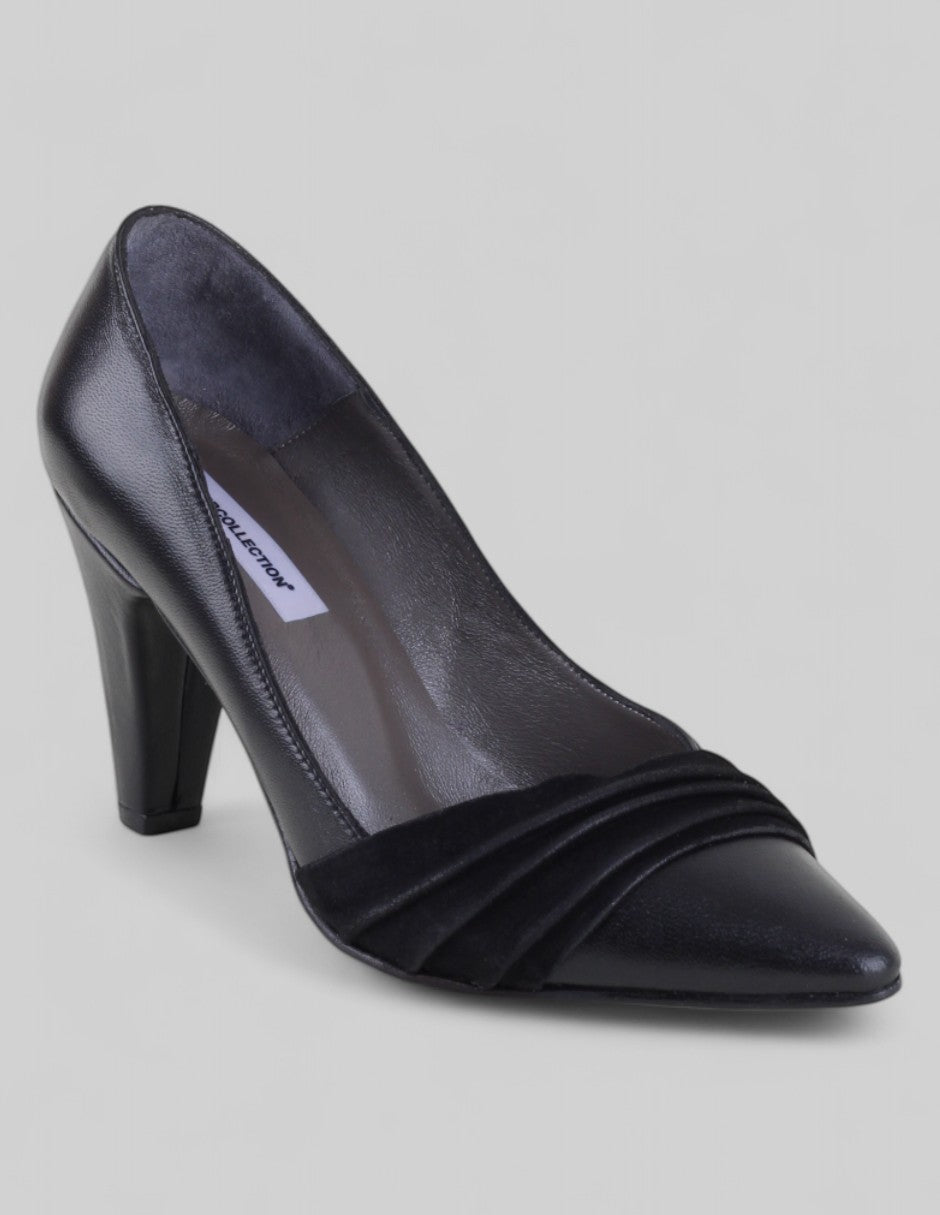 Zapatillas Exterior Piel Color Negro Para Mujer De RBCOLLECTION