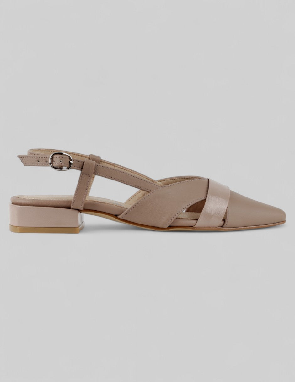 Loafers Drop Day en Piel vegana – Beige