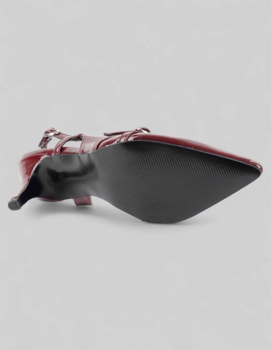 Zapatillas Drop Day en Charol – Rojo