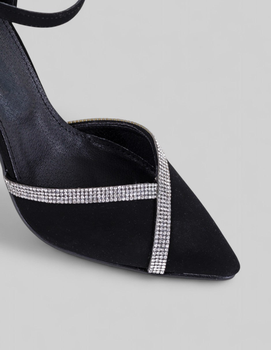 Zapatillas Drop Day en Piel de durazno – Negro