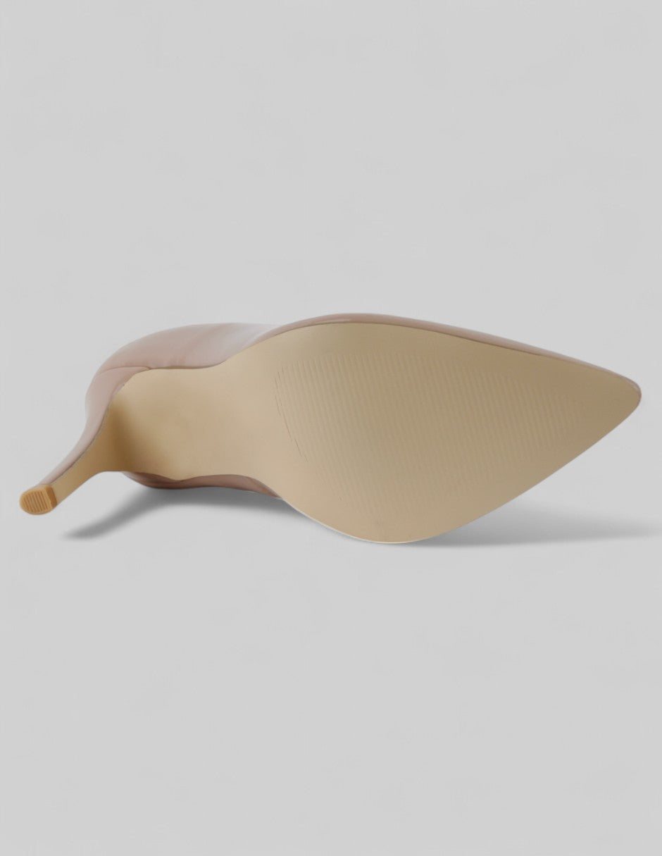 Zapatillas Drop Day en Charol – Beige