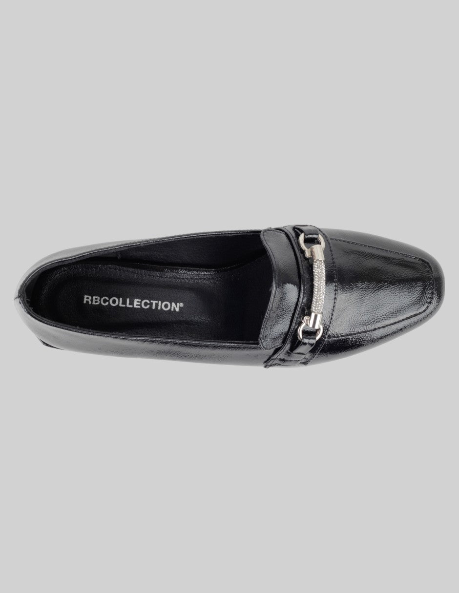 Mocasines Drop Day en Piel vegana – Negro