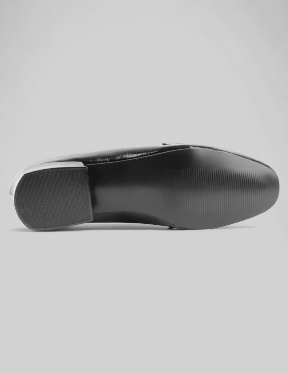 Mocasines Drop Day en Piel vegana – Negro