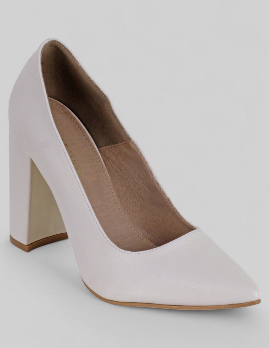 Zapatillas Exterior Piel vegana Color Blanco Para Mujer De RBCOLLECTION