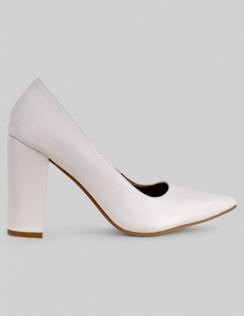 Zapatillas Drop Day en Piel vegana – Blanco