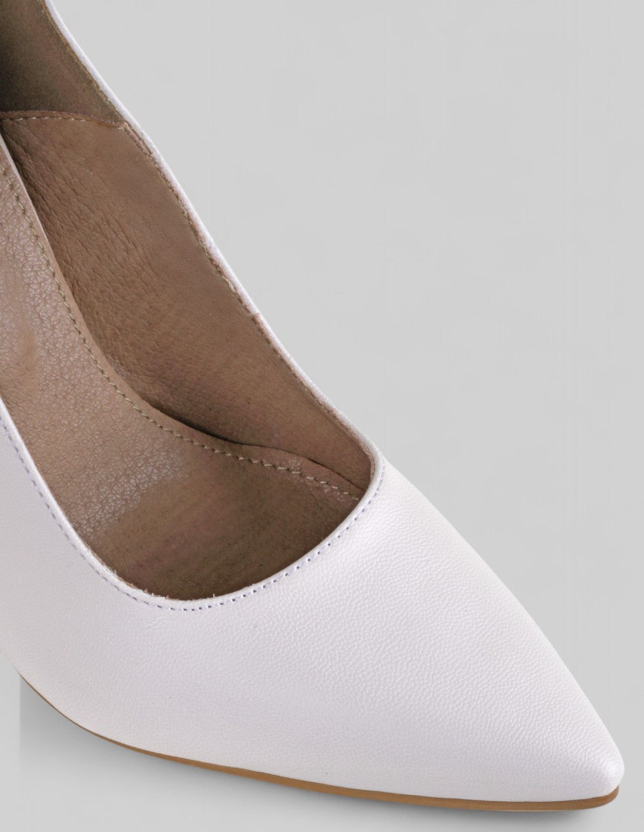 Zapatillas Drop Day en Piel vegana – Blanco