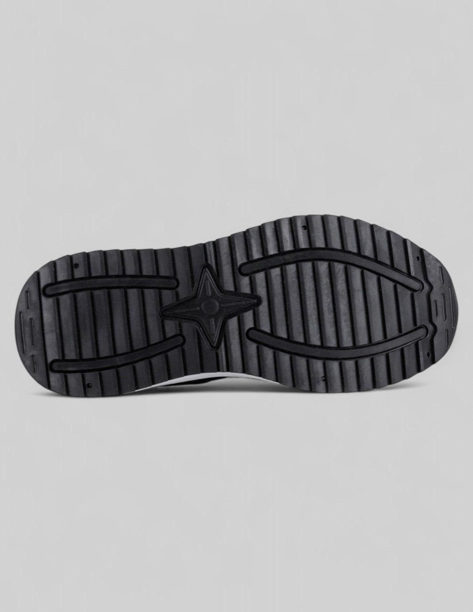 Tenis tipo deportivo  Urban trace en Piel vegana – Negro
