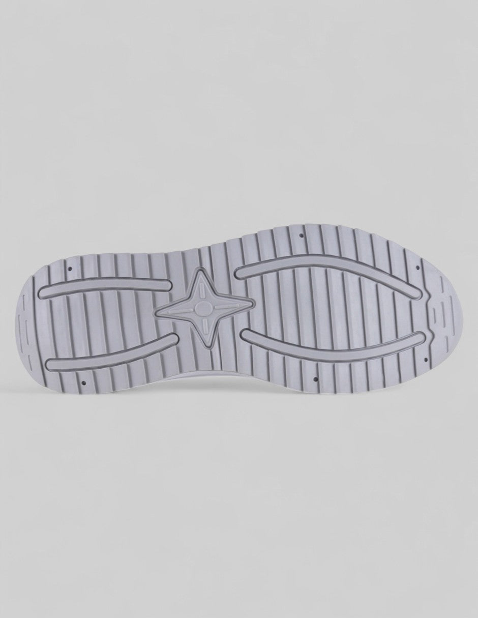 Tenis tipo deportivo   Urban trace en Piel – Blanco