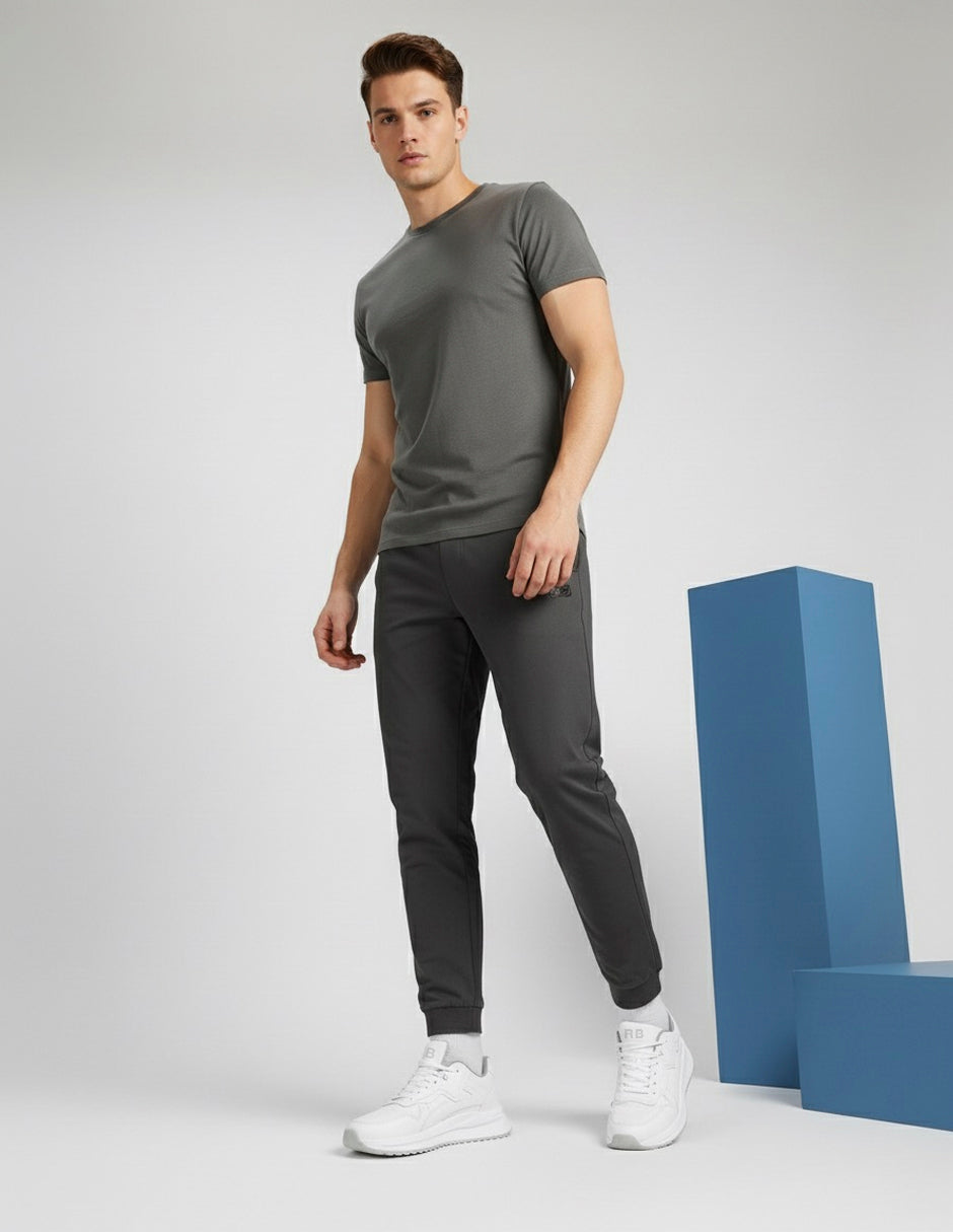 Tenis tipo deportivo  Urban trace en Piel vegana – Blanco