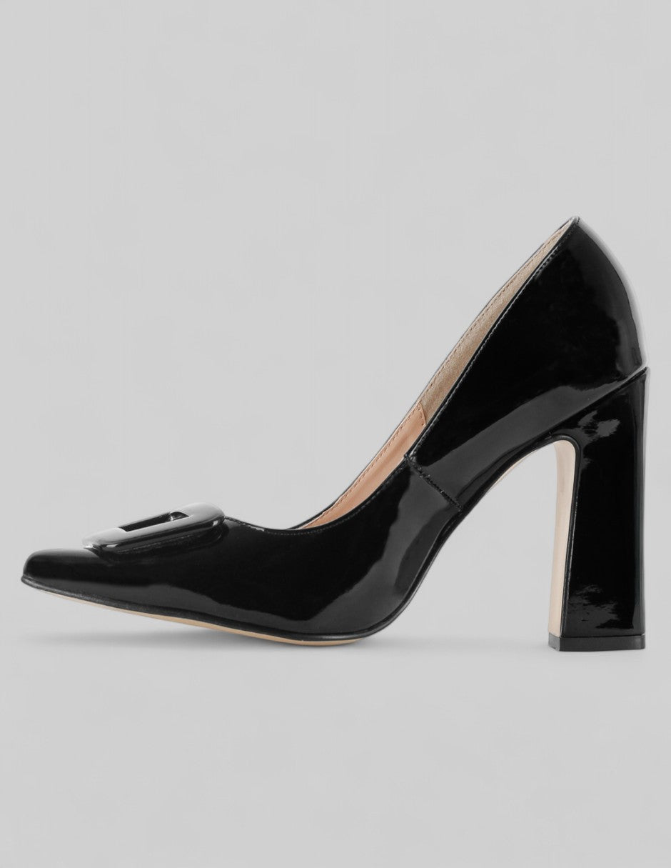 Zapatillas Tender en CHAROL – Negro