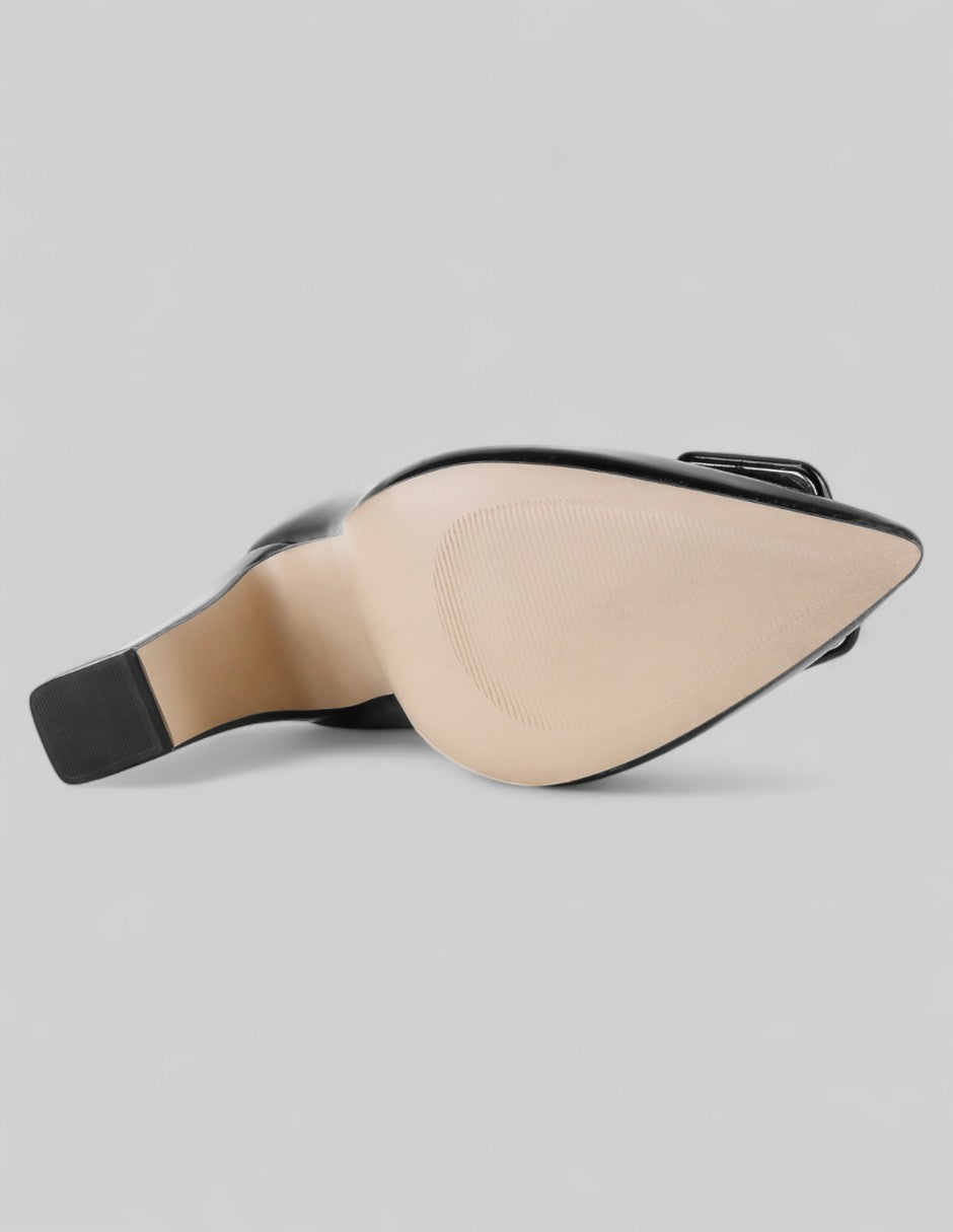 Zapatillas Tender en CHAROL – Negro