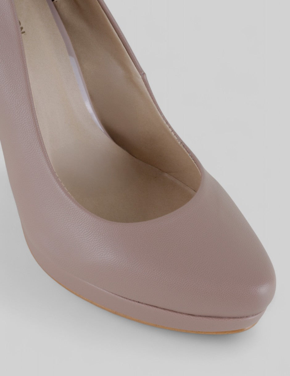 Zapatillas Drop Day en Piel vegana – Beige